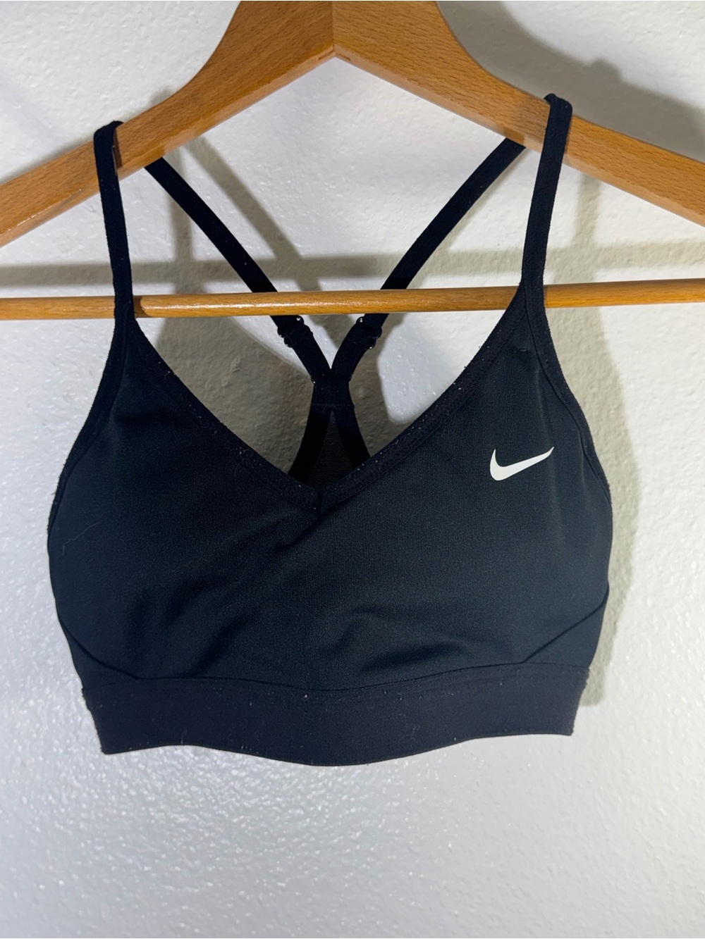 Nike Black Strappy Sports Bra - Women's Intimates
